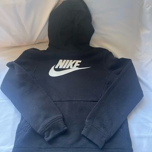 Nike boys hoodie black size small